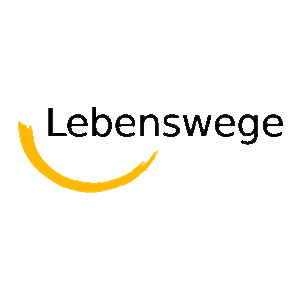 Logo Lebenswege – Kunde von SAVECALL