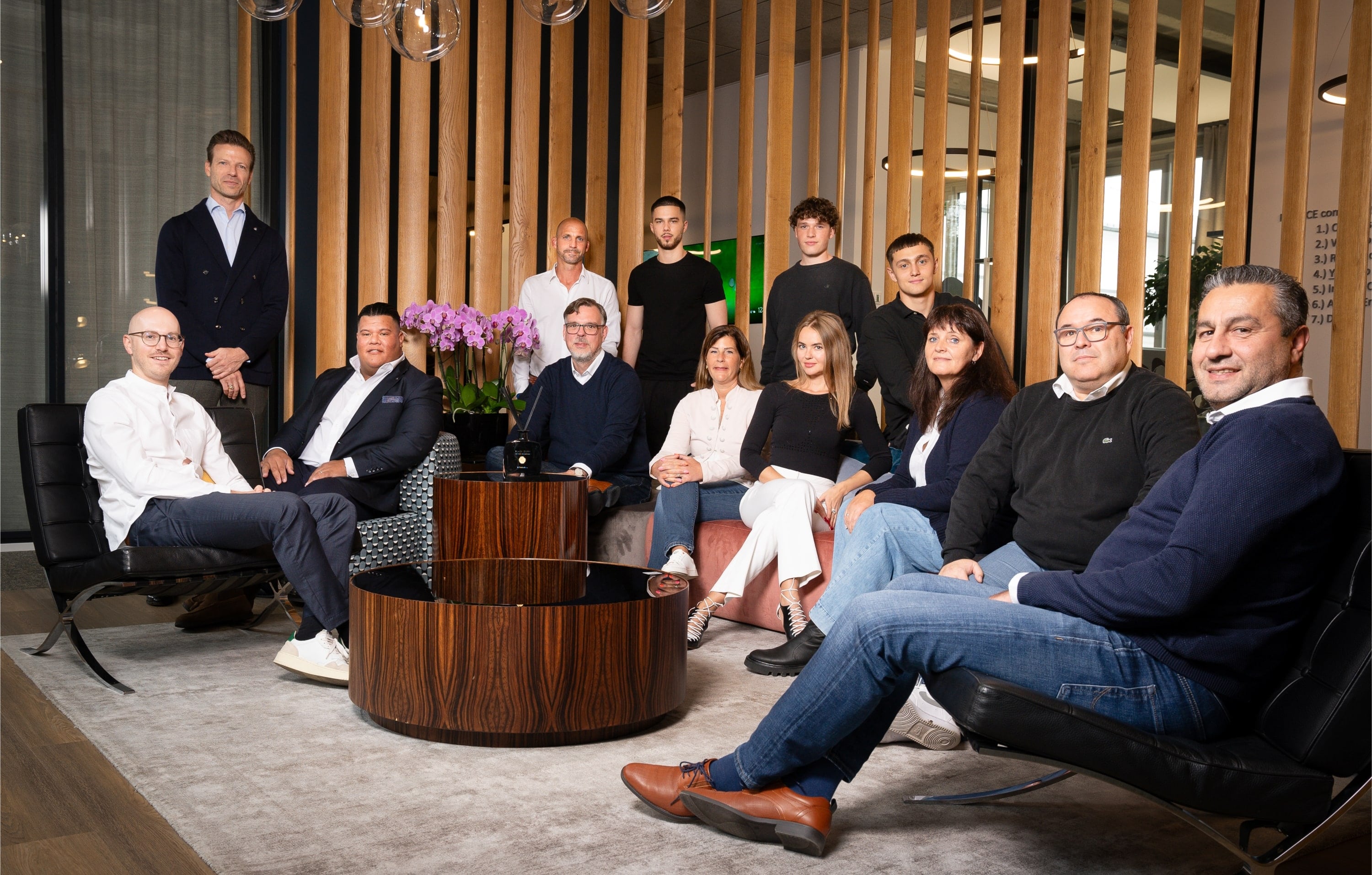 SAVECALL Team Group Photo – Employees and Management