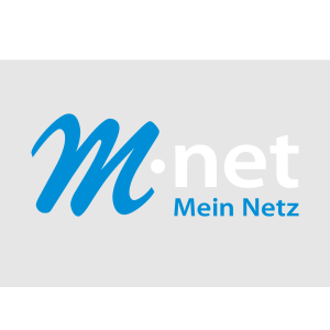 Logo M-net – Partner von SAVECALL