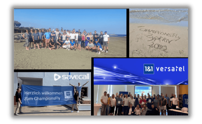 SAVECALL 1&1 Versatel Championsfly Award 2021