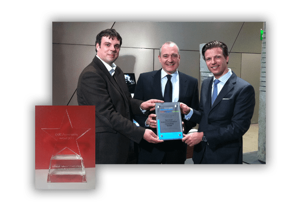 SAVECALL Colt Innovation Partner of the Year Award 2010 München