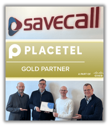 SAVECALL Placetel Gold Partner 2022